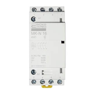 MK-N 4P 16A 4NO 220V, Модульний контактор